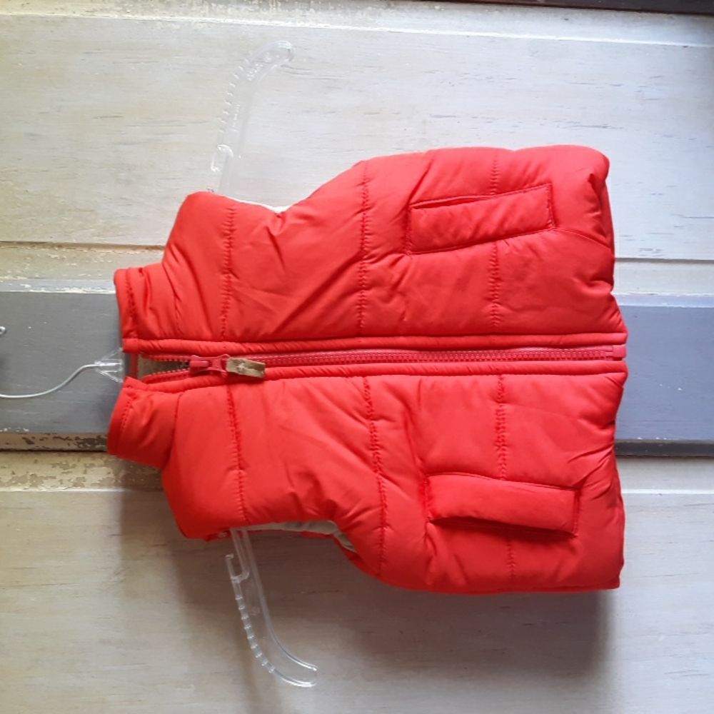 Carter's Orange Puffer Vest